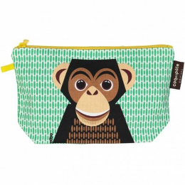 Trousse en coton BIO - Chimpanzé - Coq en pâte