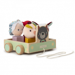 Voiture pique-nique à tirer et à formes Lilliputiens