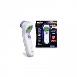 Braun Thermomètre Sans Contact + Frontal BNT300