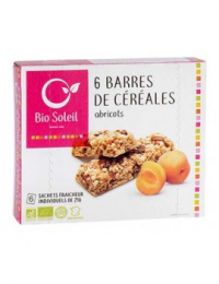 Barres de céréales abricots Bio Soleil