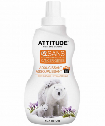 Adoucissant Attitude - Zeste d'agrumes 