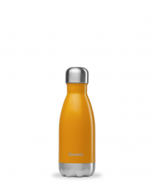 Bouteille Isotherme - 260ml - Jaune safran - Qwetch