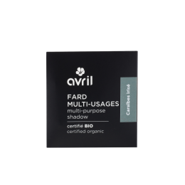 Fard à paupières Caraïbes irisé certifié bio – Recharge maquillage multi-usage – Avril