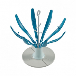 Egoutte-biberon Flower pliable Bleu Beaba