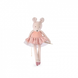 Petite peluche Souris rose La petite École de danse Moulin roty