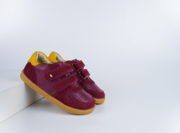 Chaussures Bobux - I-Walk - Riley Boysenberry + Chartreuse