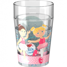 Gobelet scintillant danseuse Little Friends Ballet Haba