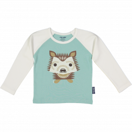 T-shirt en coton bio RAGLAN HÉRISSON Coq en pâte