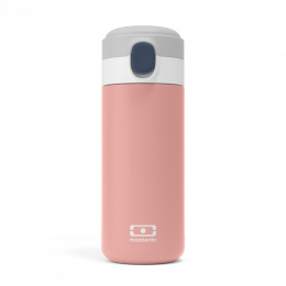 Bouteille réutilisable POP Isotherme 360ML Rose Flamingo Monbento