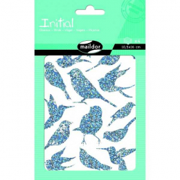 Stickers - Initial - Oiseaux - Maildor