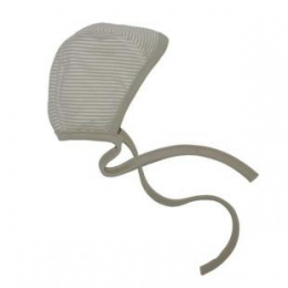Bonnet de naissance green ligné Iobio