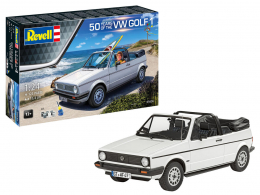 COFFRET CADEAU "50 Years of VW Golf 1" Maquette Revell avec accessoires de base
