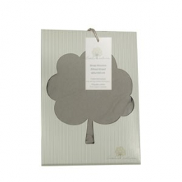 Drap housse Berceau Taupe - Coton Bio - Eveil & nature