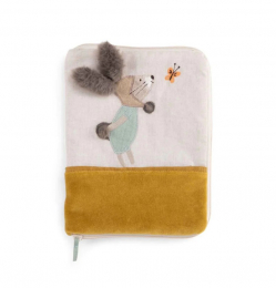 Protège carnet de santé Trois petits lapins Moulin Roty