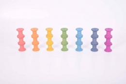Bobines en bois Rainbow Tickit