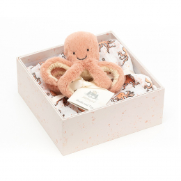 Coffret Odell pieuvre Jellycat