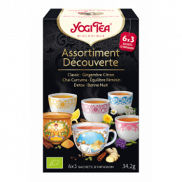 Yogi tea Assortiment découverte 6x3 sachets