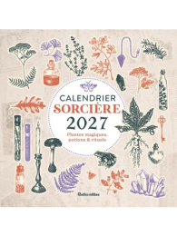 Calendrier mural sorcière 2027 - Rustica