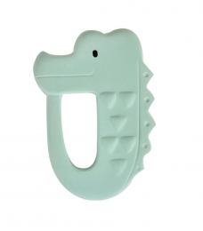 Anneau de dentition caoutchouc naturel Crocodile Tikiri