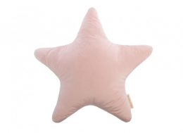 Coussin Aristote velvet Bloom pink Nobodinoz