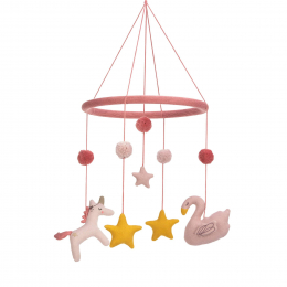 Mobile Cheval et Cygne Lassig