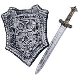 Glaive et bouclier de chevalier – set déguisement enfant – LaBay