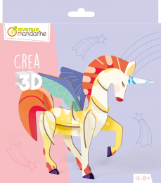 Crea 3D, Licorne Avenue Mandarine