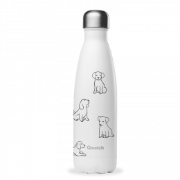 Bouteille Isotherme Pretty dogs 500 ml Qwetch