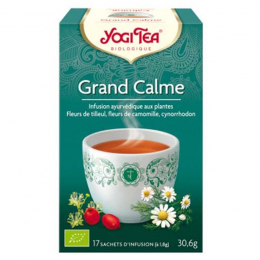 Infusion ayurvédique aux plantes Grand calme Yogi Tea
