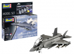 Model Set Lockheed Martin® F-35®A Lightning II® Maquette Revell avec accessoires de base