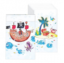 C&L Sachet - lot de 8 - pirates
