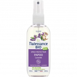 Spray protecteur papoo lavande - tous types de cheveux (dès 3 ans) 100 ml Natessance