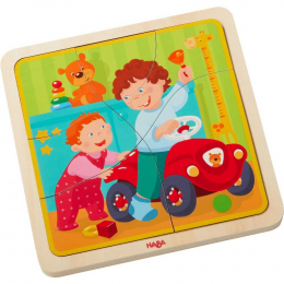 Puzzle en bois La vie - Haba