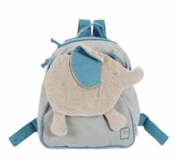 Sac à dos Bergamote l'éléphant Sous mon baobab Moulin Roty