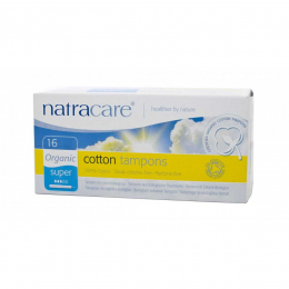 Tampons en coton BIO - Super - sans applicateur - Natracare