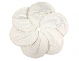 Lot de 4 Coussinets d'Allaitement en Coton Bio - Lulunature