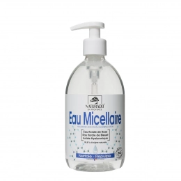 Eau micellaire démaquillante BIO -  500ml - Naturado