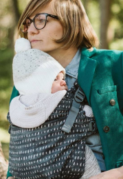 Porte bébé Boba X Denim rain