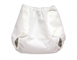 Culotte de Protection Vento Blanche  - Fermeture à Pressions Popolini