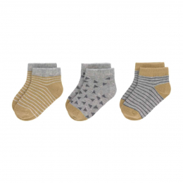 Lot de 3 Chaussettes en coton BIO Curry Lassig