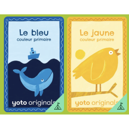 Les couleurs sont un jeu carte pour Yoto