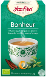 Infusion ayurvédique aux plantes Bonheur Yogi Tea