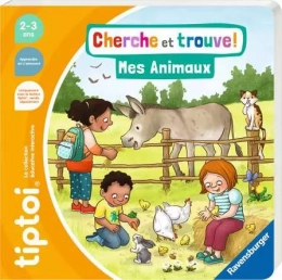 Jeu éducatif électronique - tiptoi® Cherche et trouve: Mes animaux Livre interactif Ravensburger
