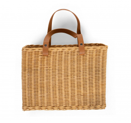 Panier de rangement à suspendre natural Childhome