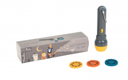 Lampe à histoires - Les Moustaches - Moulin roty 