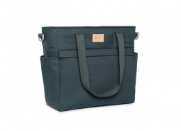 Sac à langer imperméable Baby on the go - carbon blue - Nobodinoz