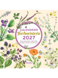 Calendrier mural herboristerie 2027 - Rustica