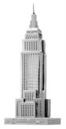 Metal Earth Empire state Building Puzzle 3D métallique