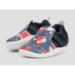 Chaussons Xplorer - Habitat printed White  - Step up - Bobux