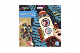 Dessins à gratter Dans l'espace Avenir